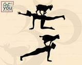 Goat yoga, Svg