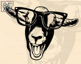 Crazy Goat Lady PNG