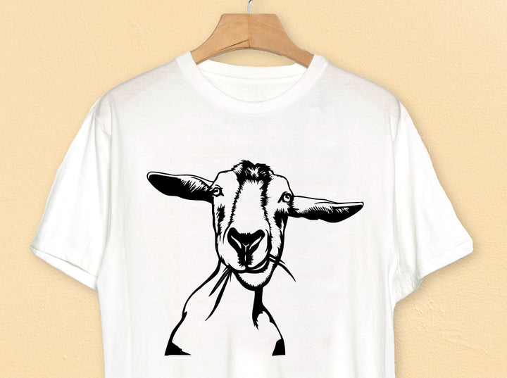  Goat Eating Grass DXF