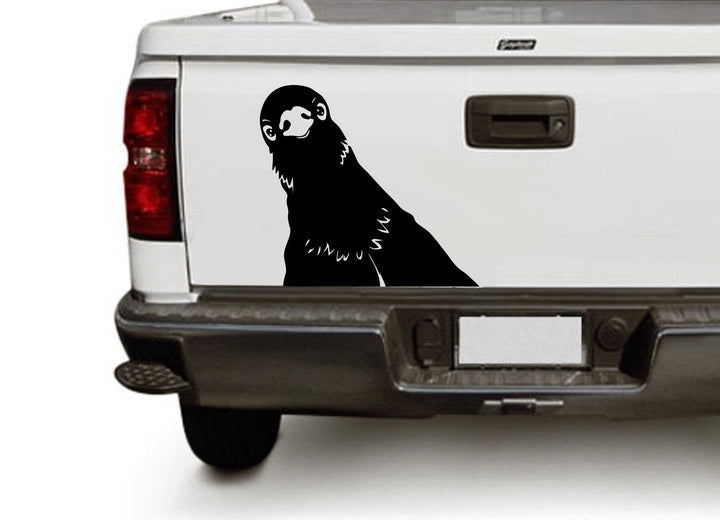 funny peeking dove svg