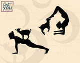 Goat yoga, Svg