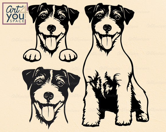 Jack Russell Terrier SVG