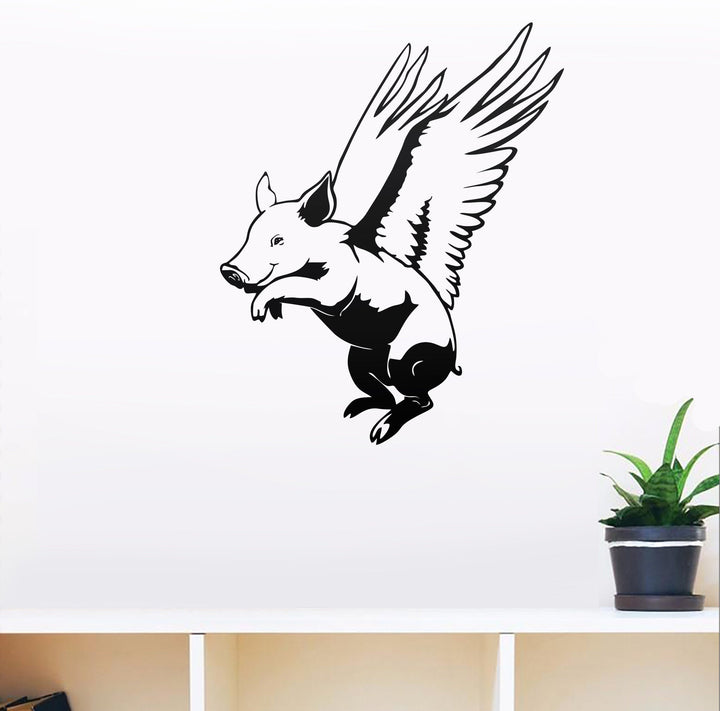 Flying Pig Vector