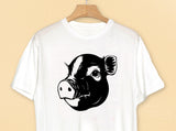 Mini Pig Head Svg