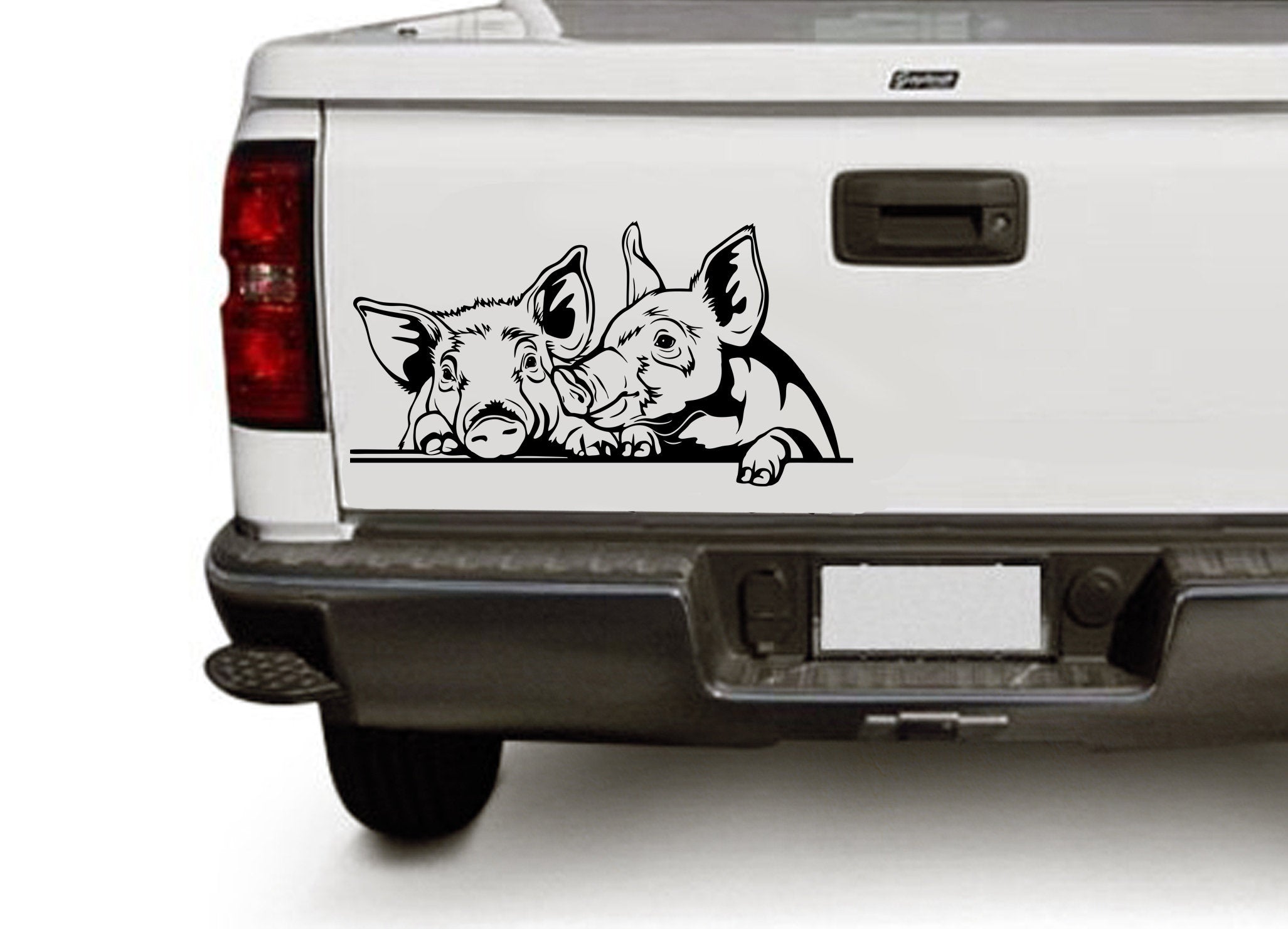 pigs svg files for Cricut, peeking farm animals Clipart, vector image, png, dxf, download printable art, peek a boo, livestock graphics hog