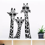 Funny Giraffes With Sunglasses SVG