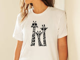 Funny Giraffes With Sunglasses SVG