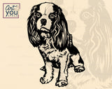 Cavalier King Charles Spaniel Art