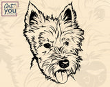 West Highland White Terrier SVG