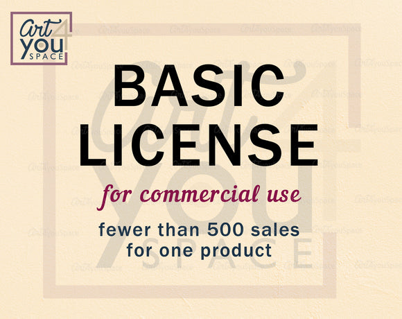 Basic COMMERCIAL LICENSE  SVG