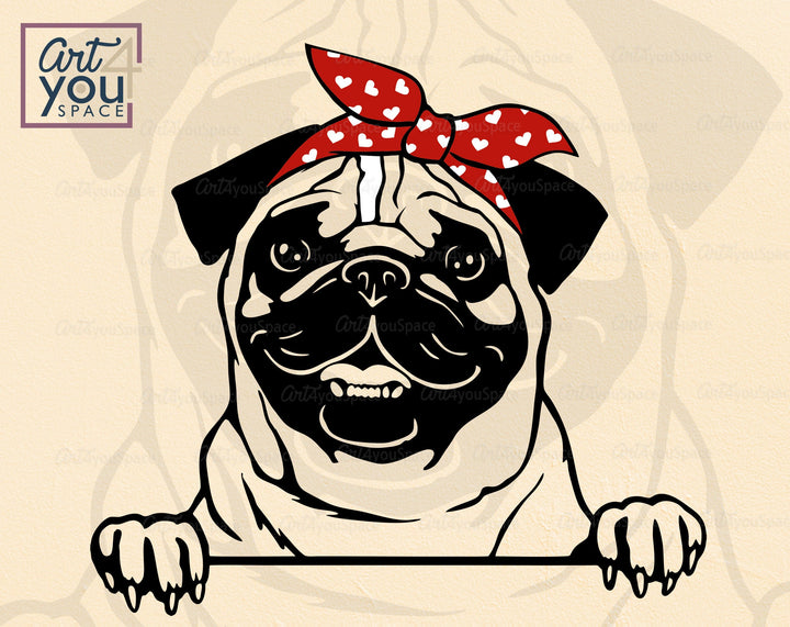 Pug Clipart