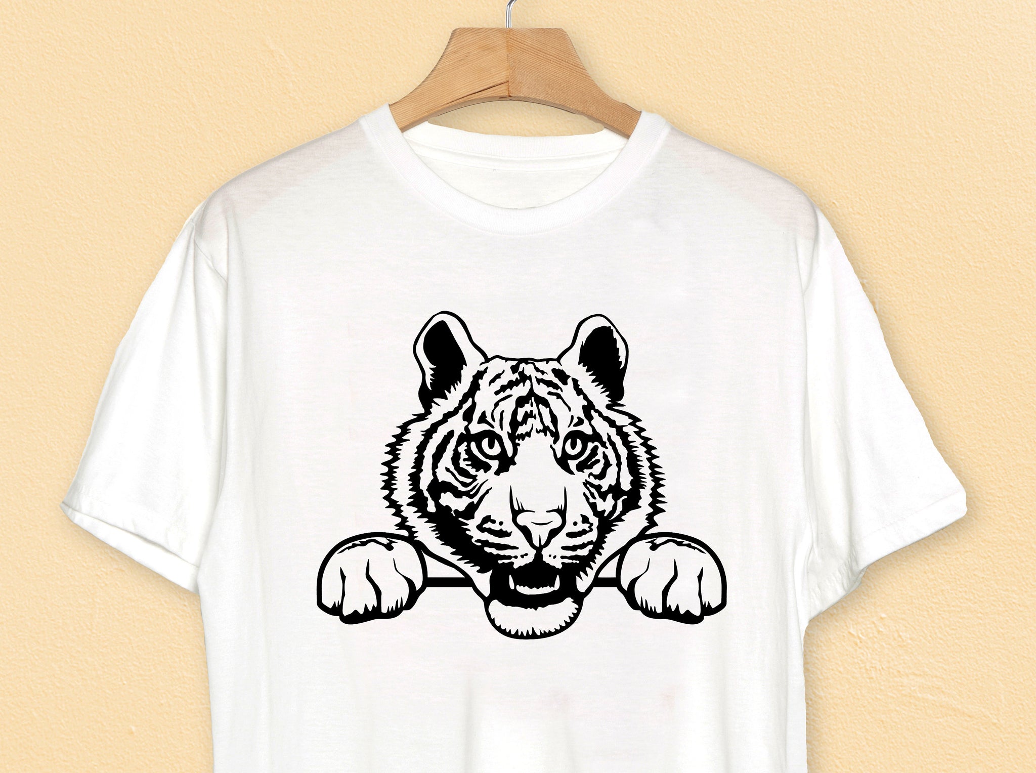 Tiger Svg files for Cricut, Tiger Clipart png (2163799)