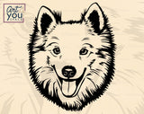 American Eskimo SVG