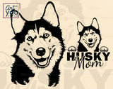 Siberian Husky  DXF