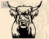 Highland Cow PNG