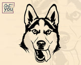 Siberian Husky Clipart