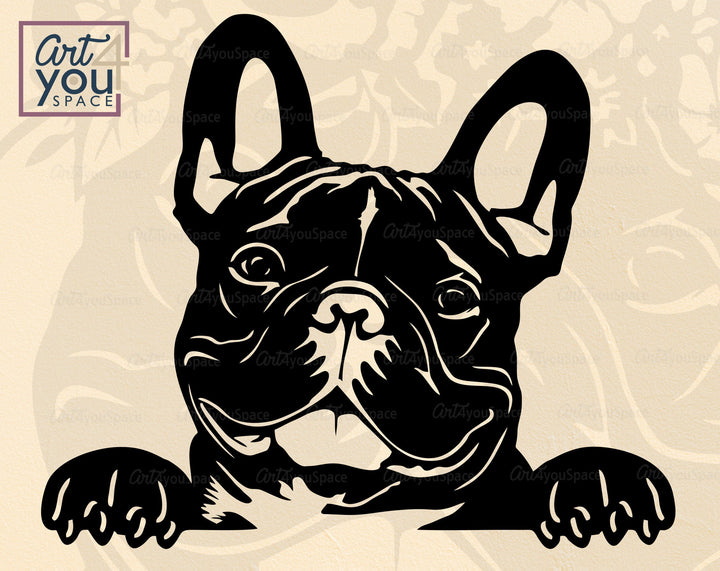 French Bulldog Art