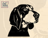 Bluetick Coonhound SVG