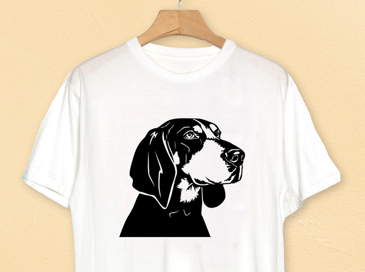 Bluetick Coonhound Vector