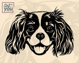 Cavalier King Charles Spaniel SVG