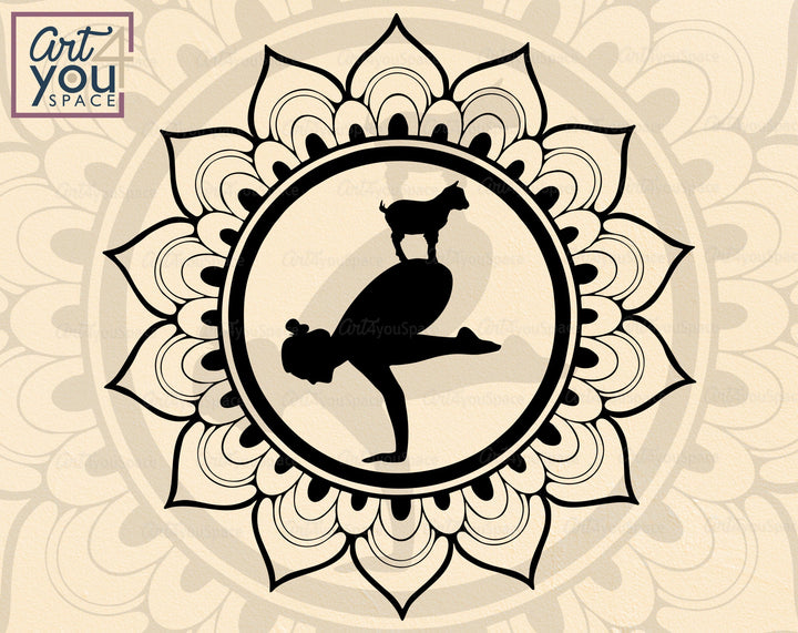 Goat Yoga Art