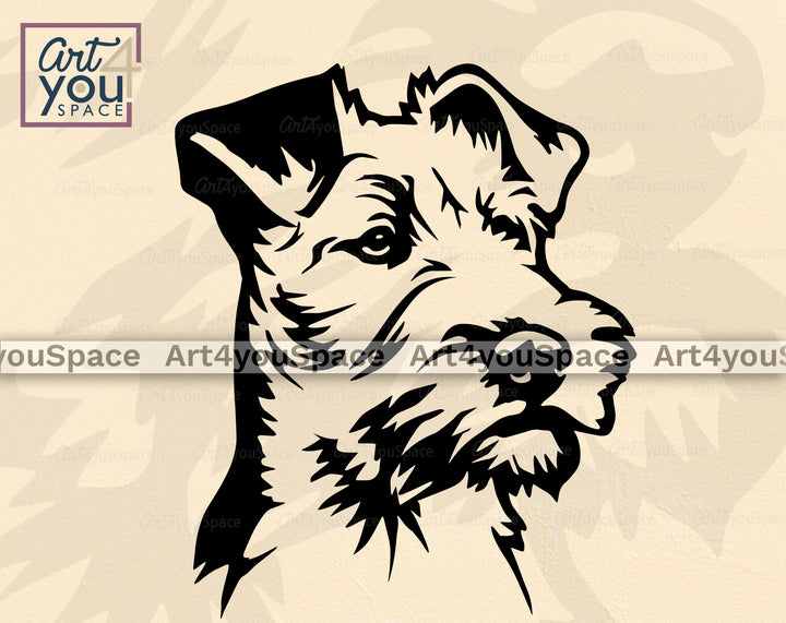 Irish Terrier DXF