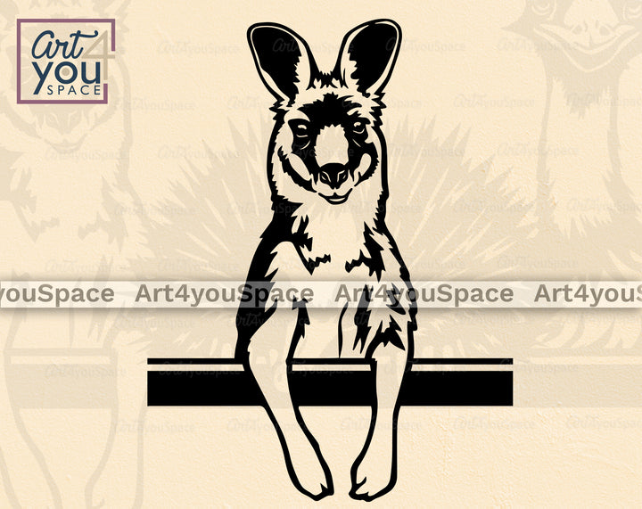 Kangaroo SVG