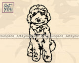 Labradoodle Art