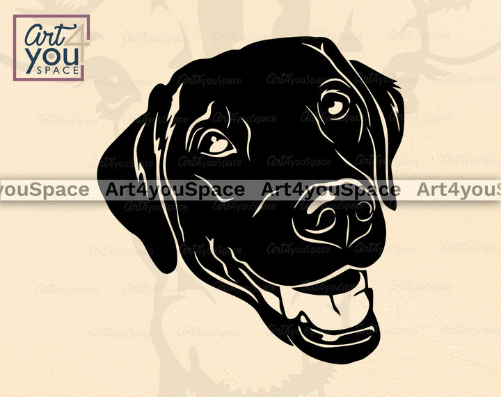 Black Labrador Retriever PNG