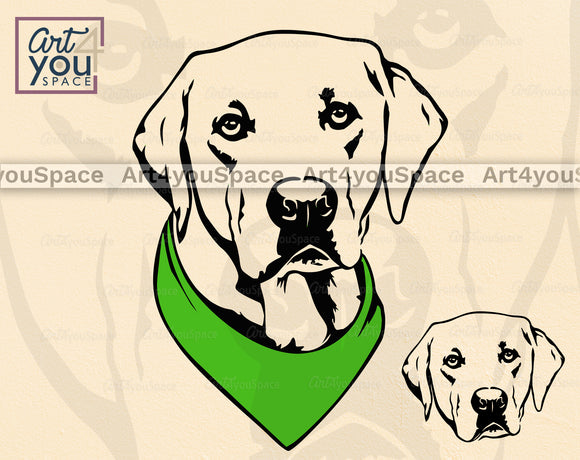 Labrador Retriever SVG