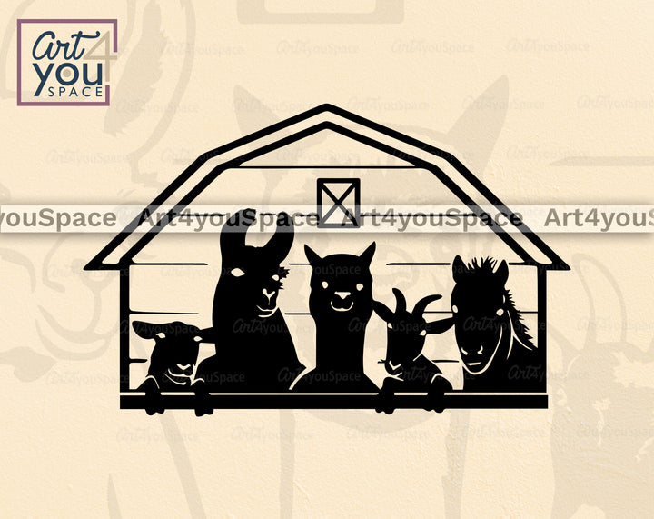 Farm Animals Art