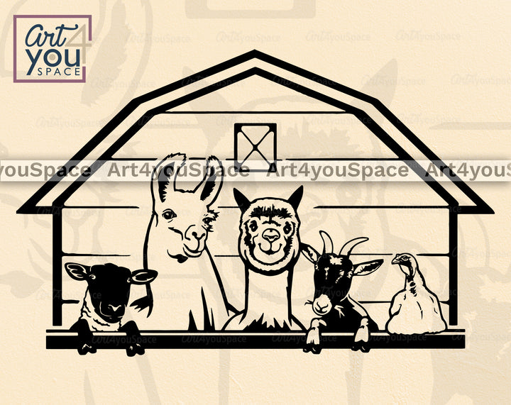 Farm Animals PNG