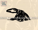 lop eared bunny svg