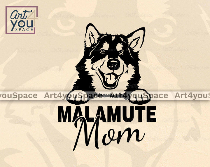 malamute mom