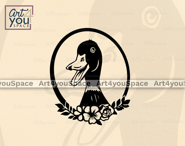 mallard duck svg
