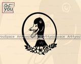 mallard duck svg