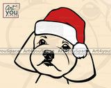 Christmas Dog DXF