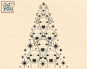 Italian Greyhound SVG