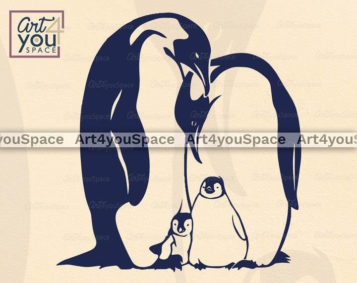 Penguins SVG
