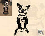 Personalized Design, Digital Custom Pet Portrait SVG