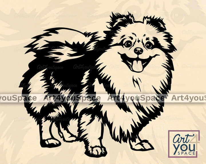 Pomeranian Vector