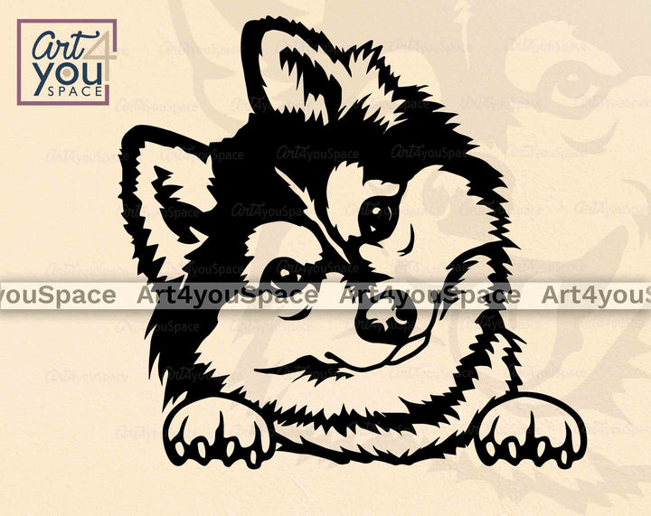 POMSKY vector cut file
