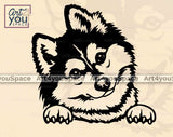 POMSKY vector cut file