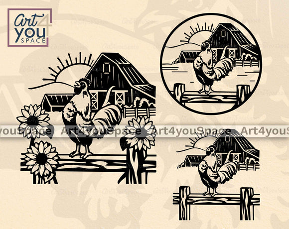 poultry farm logo design