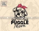 puggle mom design