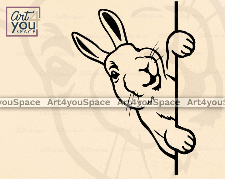 Funny Bunny SVG