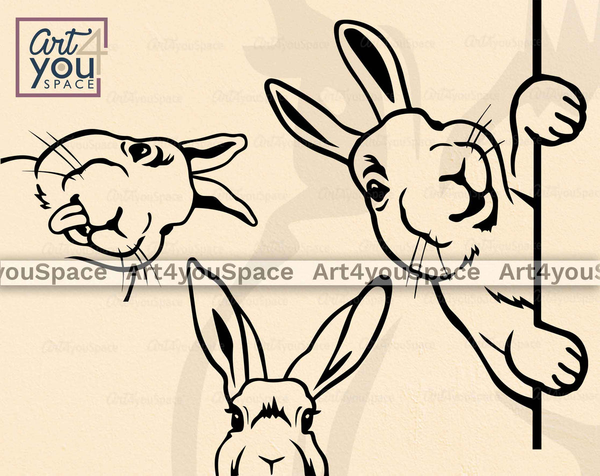 Silly Rabbit Svg Buy Funny Bunny SVG, DXF, PNG – Art4youSpace