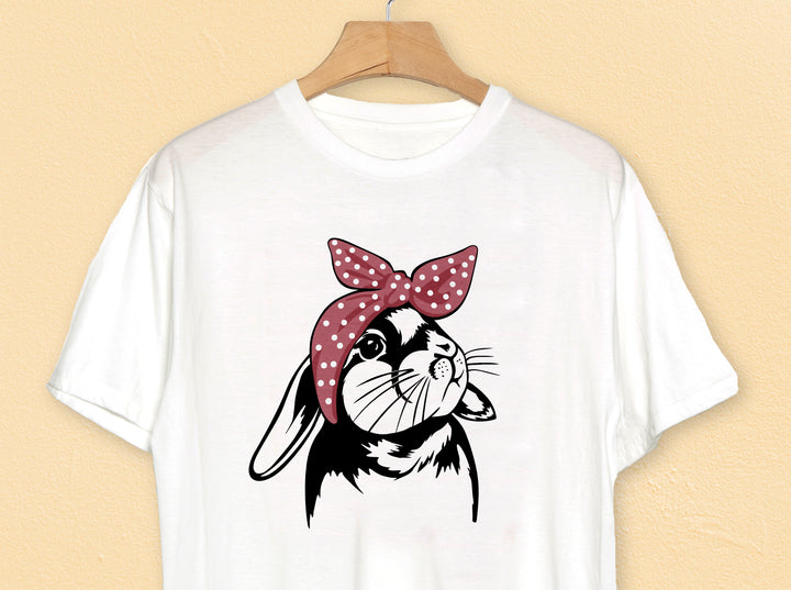 Cute Lop Eared Bunny Vector