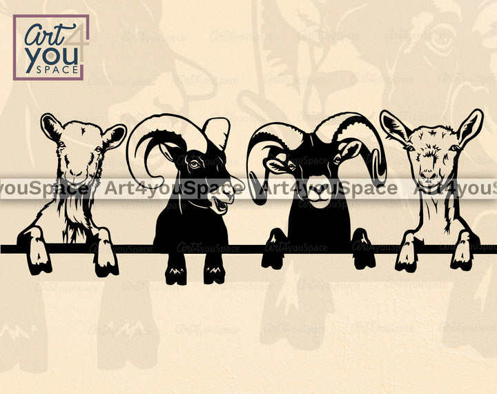 Farm Animals Vector
