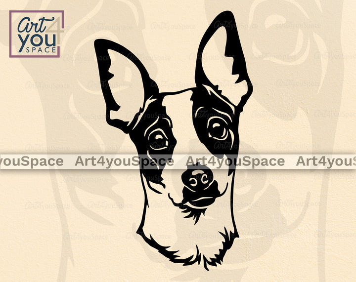 Rat Terrier Art